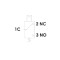 Реле тиску 1DT0104 1/4-NC+NO 1-10Бар Реле тиску 1DT0104 1/4-NC+NO 1-10Бар