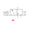 Пневморозподільник 2VE0107 3/2NC-1/4-M AG Пневморозподільник 2VE0107 3/2NC-1/4-M AG