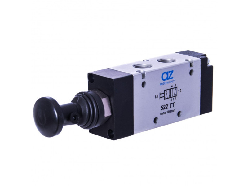 Пневморозподільник 2VR0501 5/2-1/4-B (522 TT) AZ