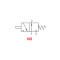 Пневморозподільник 2VM0132 3/2NO-М5-M AG Пневморозподільник 2VM0132 3/2NO-М5-M AG
