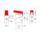 Пневморозподільник 2VM0804 3/2NC-1/8-M (431 MGR) AZ