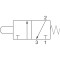 Пневморозподільник 2VM1201 3/2NC-1/8-M (321 MP) AZ Пневморозподільник 2VM1201 3/2NC-1/8-M (321 MP) AZ