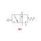Пневморозподільник 2VP0101 3/2NO-1/2-M AG