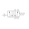 Пневморозподільник 2VP0101 5/2-1/4-M AG Пневморозподільник 2VP0101 5/2-1/4-M AG