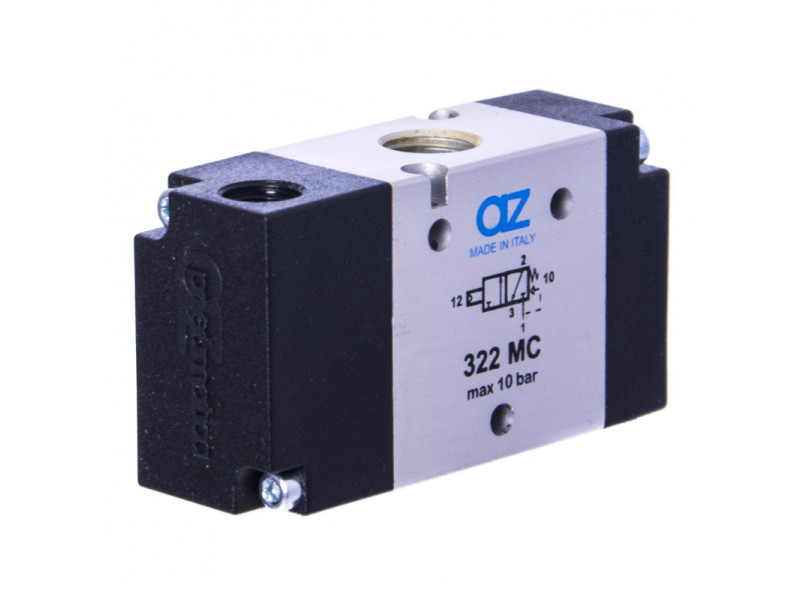 Пневморозподільник 2VP0101 3/2NC-1/4-M (322 MC) AZ