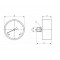 Манометр 1DT01M01 40mm 1/8 0-10 Bar